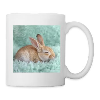 268 lapin - Mug blanc - blanc - Droite