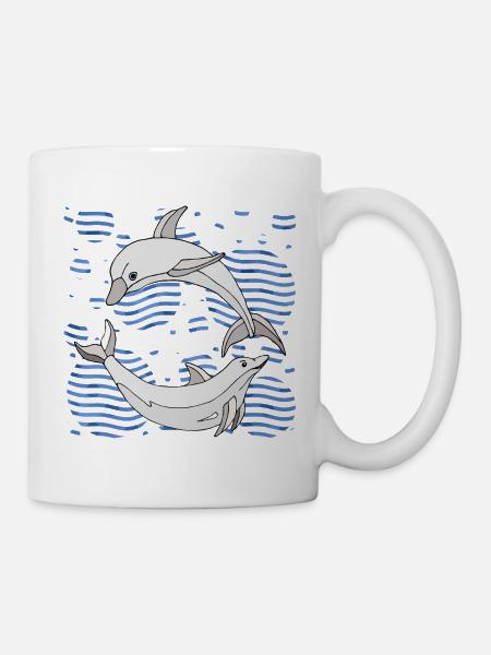 Delphine - Tasse - Weiß