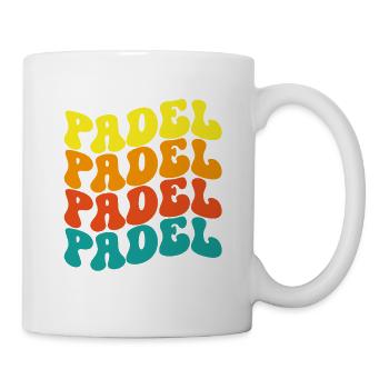 Pádel Vintage - Tasse - Weiß - Rechts