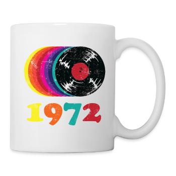 Vintage 1972 - Tasse - Weiß - Rechts