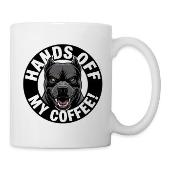 Lâche mon café - Mug blanc - blanc - Droite