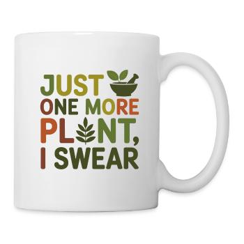 Herboriste, juste un professionnel de plus des plantes - Mug blanc - blanc - Droite