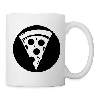 Pizza slice - Mug - white - Right