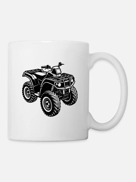 ATV - Tasse - Weiß