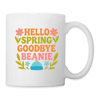 Bonjour Spring Goodbye Cap - Mug blanc - blanc - Droite