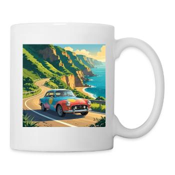 Vintage Coastal Travel - Mug - white - Right