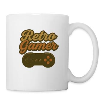 Conception de manettes Retro Gamer - Mug blanc - blanc - Droite