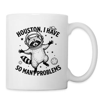 Ours à problèmes - Mug blanc - blanc - Droite
