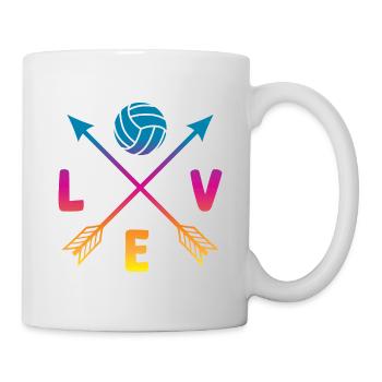 Volleyball Love - Mug - white - Right