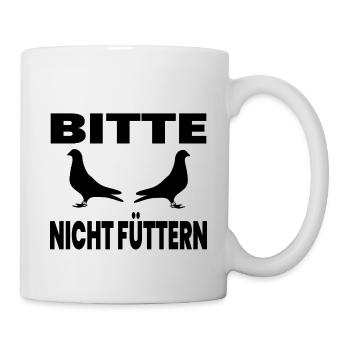 Colombes - Mug blanc - blanc - Droite