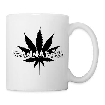 Cannabis – Weed – Legalisierung - Tasse - Weiß - Rechts