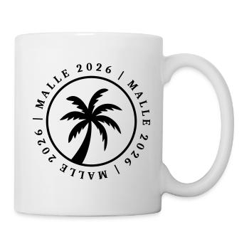 Malle 2026 Palm Tree Circle - Mug - white - Right