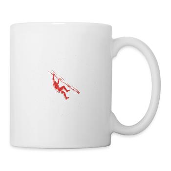 Love Bouldern, hate Fascism - Antifascist Merch - Mug - white - Right