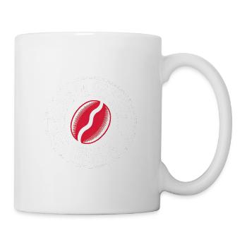 Barista, Barista Antifascista - Produits dérivés antifascistes - Mug blanc - blanc - Droite