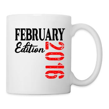 February 2016 - 11th Birthday - Mug - white - Right