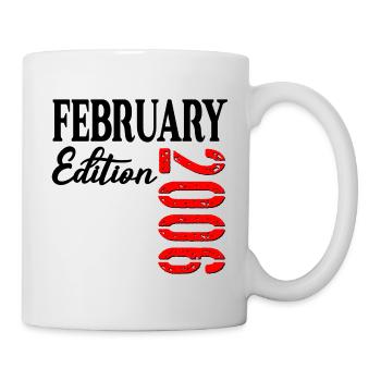 21st birthday - February 2006 - Mug - white - Right