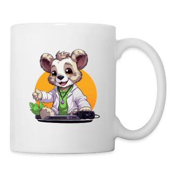 Tech-Koala Creator in retro look - Mug - white - Right