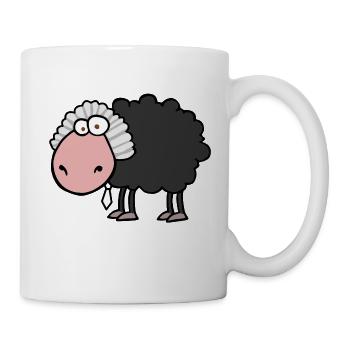 Juge mouton - Mug blanc - blanc - Droite