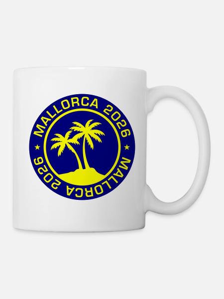 Mallorca 2026 - Tasse - Weiß