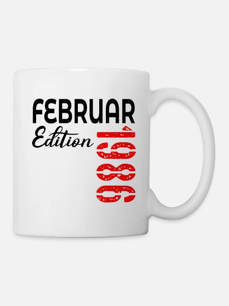 41e anniversaire - février 1986 - Mug blanc - blanc