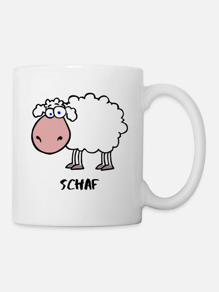 Schaf - Tasse - Weiß