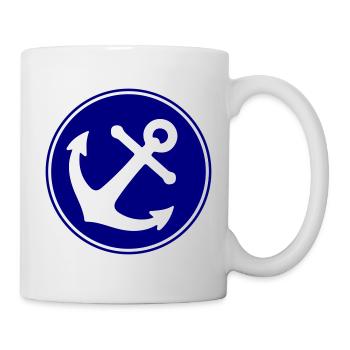 Anchor icon - Mug - white - Right