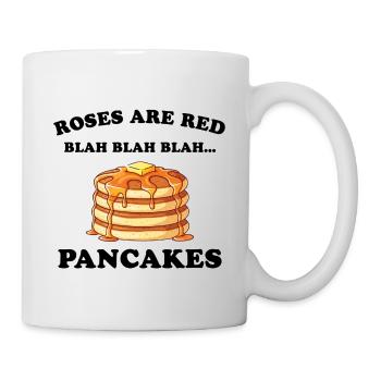 Roses are red – Pancakes Lover - Mug - white - Right