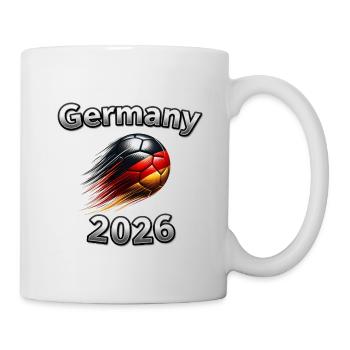 Germany 2026 Football Logo - Mug - white - Right