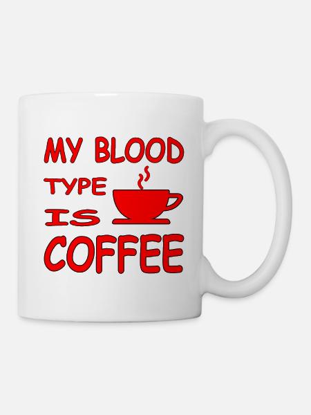 Kaffee - Tasse - Weiß