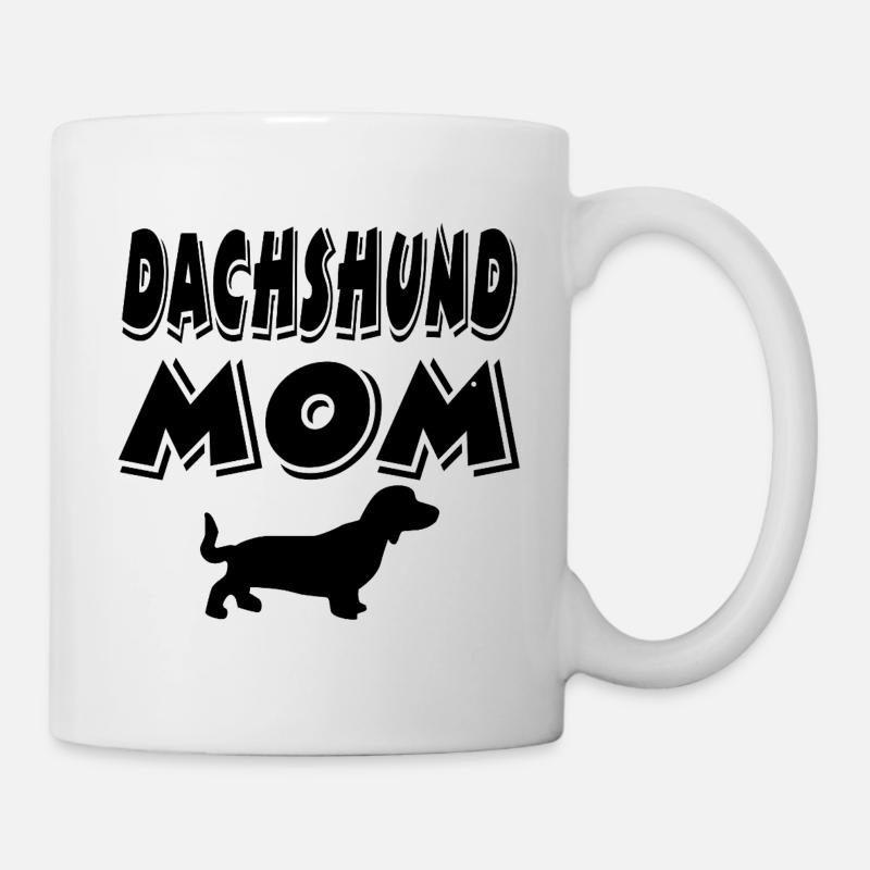Dackel - Tasse - Weiß
