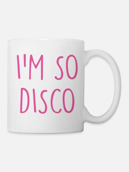 Disco - Tasse - Weiß