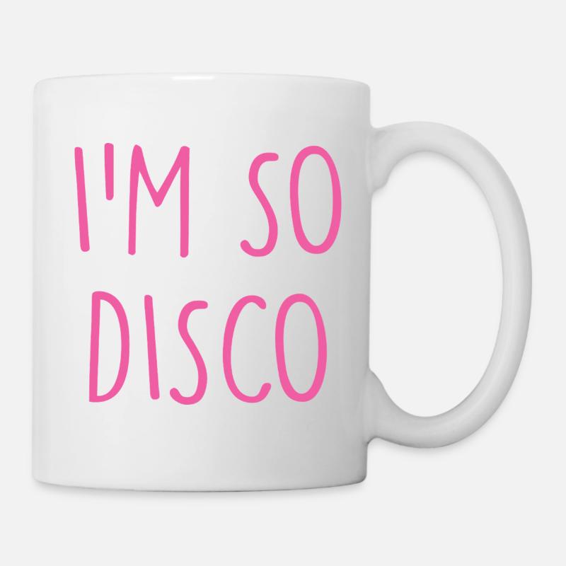 Discothèque - Mug blanc - blanc