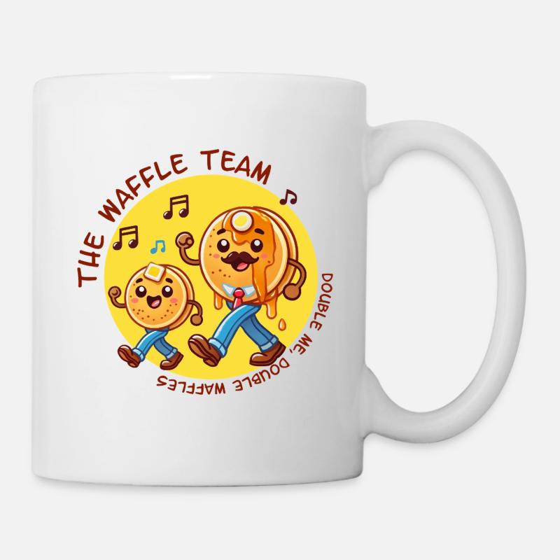 Team Waffle - Tasse - Weiß