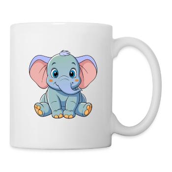 Baby elephant - Mug - white - Right