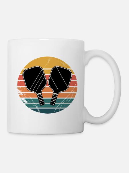 Pickleball - Tasse - Weiß