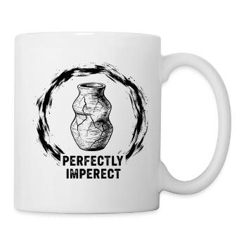 Perfectly Imperfect Vase - Tasse - Weiß - Rechts