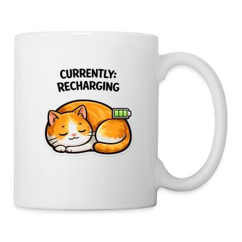 Cat Power Charged Sleep - Mug - white - Right