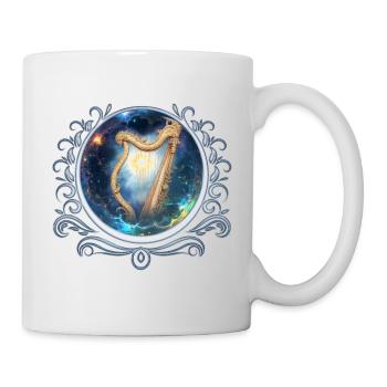 Sky Harp im Stellaren Strudel - Tasse - Weiß - Rechts