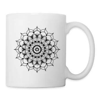 mandala - Mug blanc - blanc - Droite