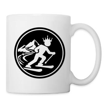 Ski King Skiing - Mug - white - Right
