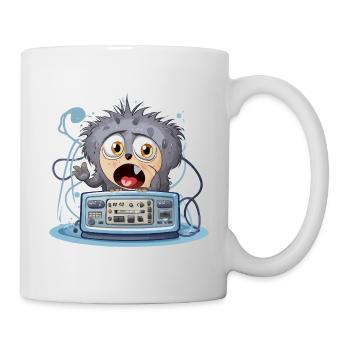Cuddly Monster Boombox - Mug - white - Right