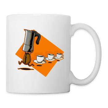 Coffee Time  - Mug blanc - blanc - Droite