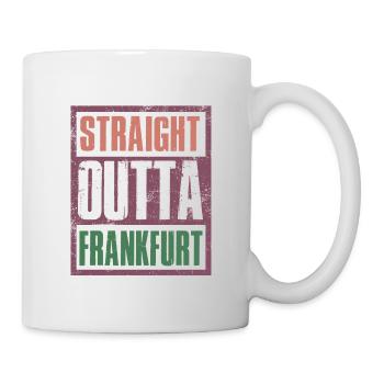 Tout droit sorti de Francfort - Mug blanc - blanc - Droite