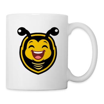 Bee beekeeper beekeeping - Mug - white - Right