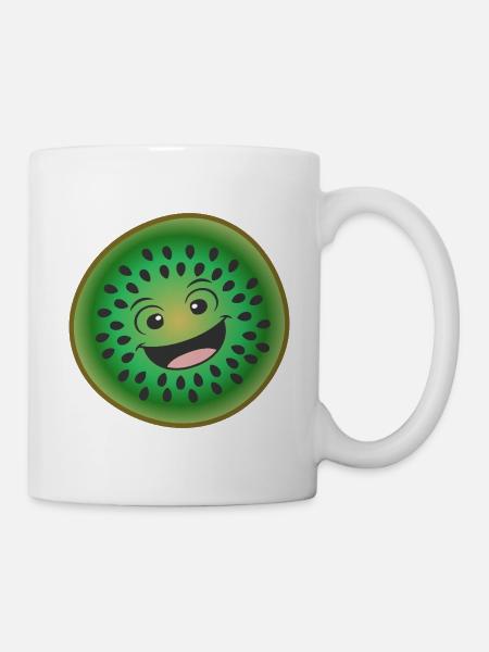 Kiwi Kostüme - Tasse - Weiß