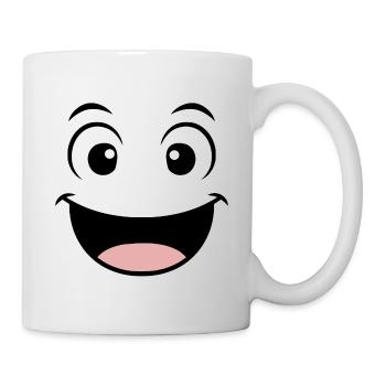 Bonne humeur - Mug blanc - blanc - Droite