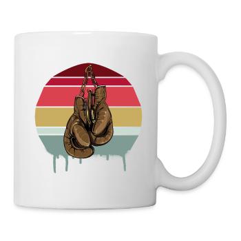 Gants de boxe - Mug blanc - blanc - Droite