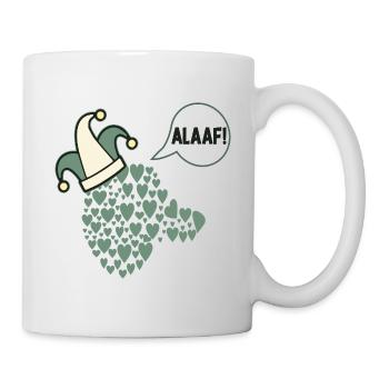 Karneval Alaaf Hunde Prinz - Tasse - Weiß - Rechts
