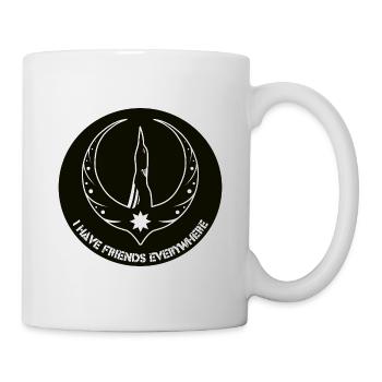 Rebellion Loon Logo - Eistaucher Rebellion Logo - Tasse - Weiß - Rechts