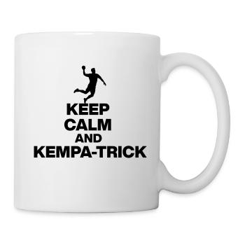 RESTE CALME ET ASTUCE KEMPA ! BALLE ALLEMANDE - Mug blanc - blanc - Droite